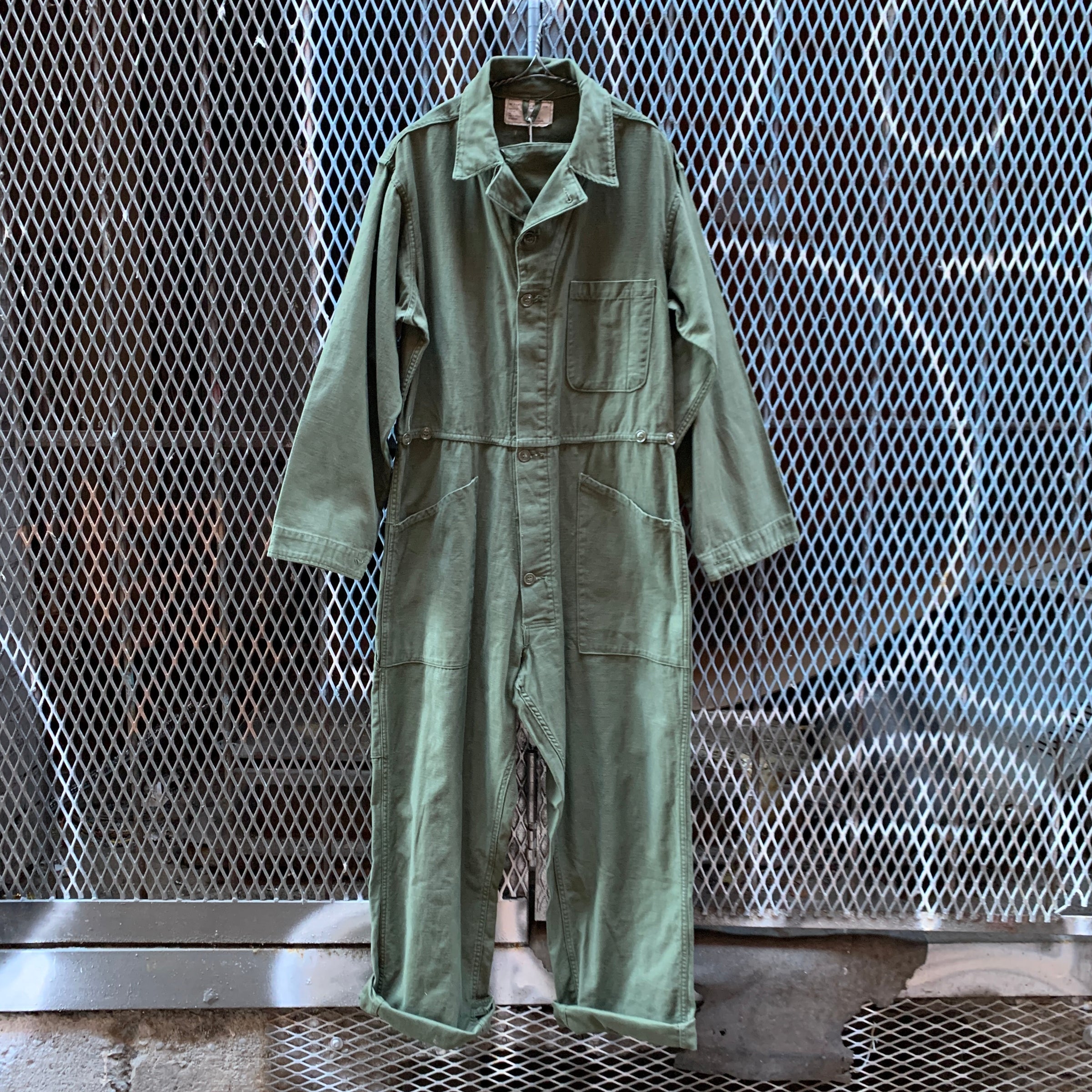 Dead Stock 80's US ARMY COVERALL OG-107